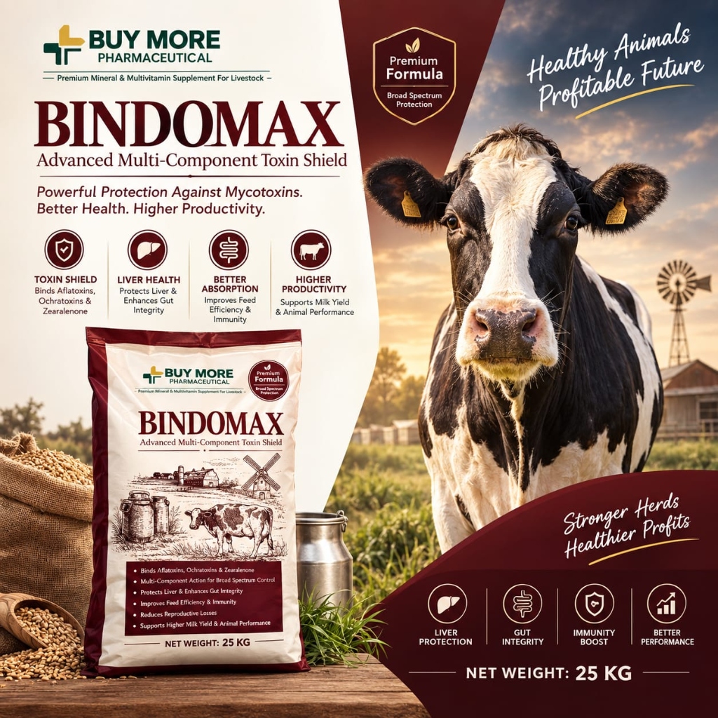 BINDOMAX Imported Toxin Binder 25 kg Pack for Silage Protection